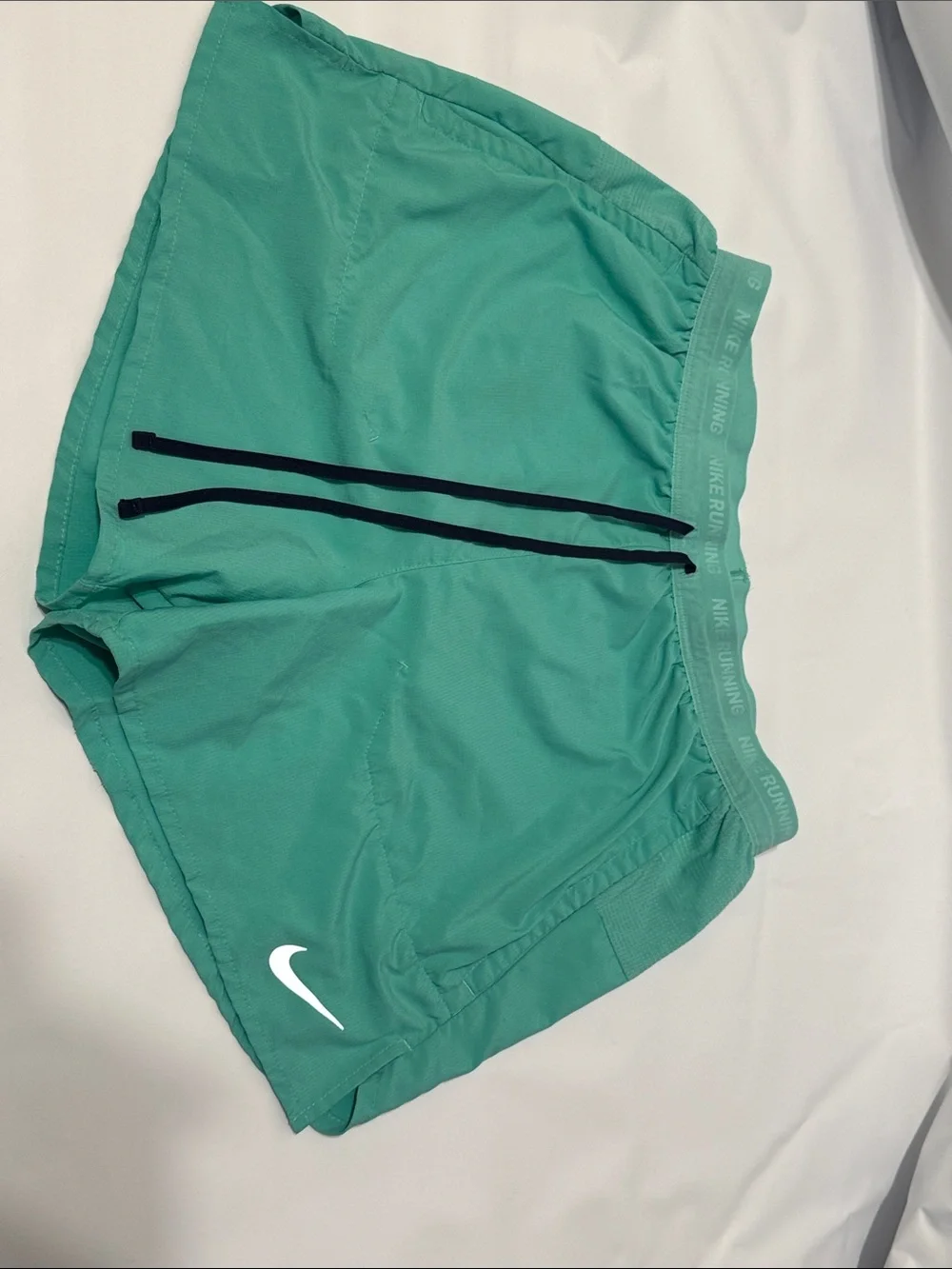 Nike Teal Athletic Running Shorts withDrawstrings